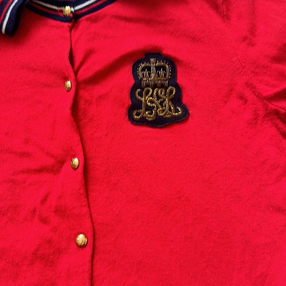 Lauren Ralph Lauren Bullion-Patch Cardigan - Picture 8 of 8